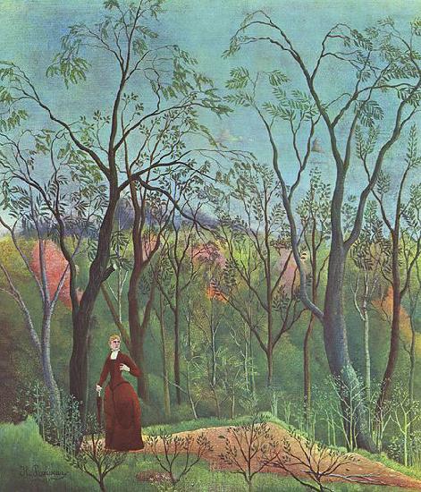 Henri Rousseau Am Waldrand china oil painting image